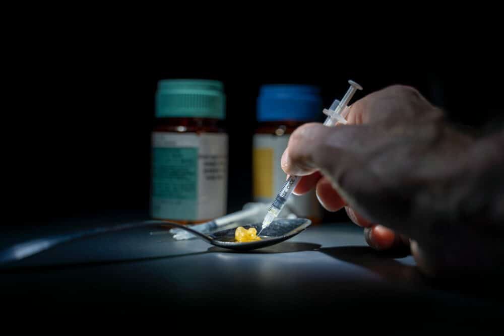 heroin and meth