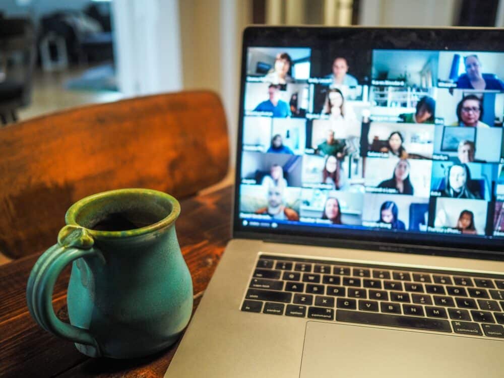 AA online meeting