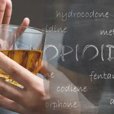 alcohol and opiods imagery