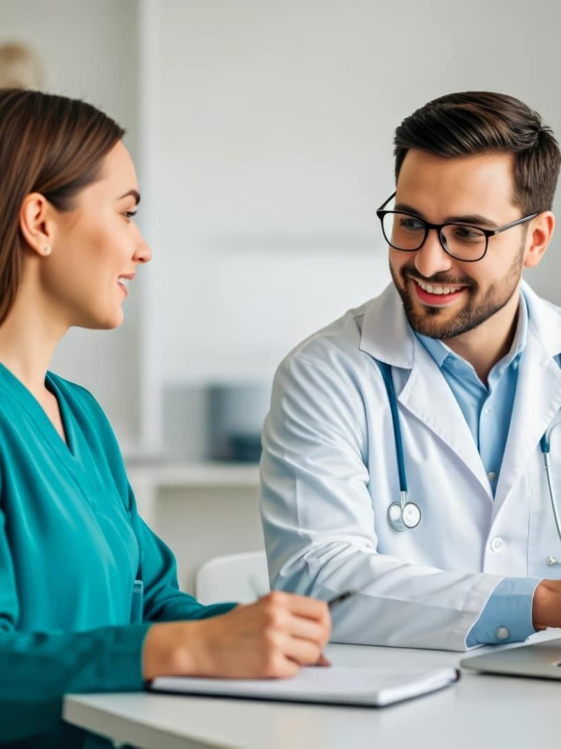 doctors and nurses happy to help recovery